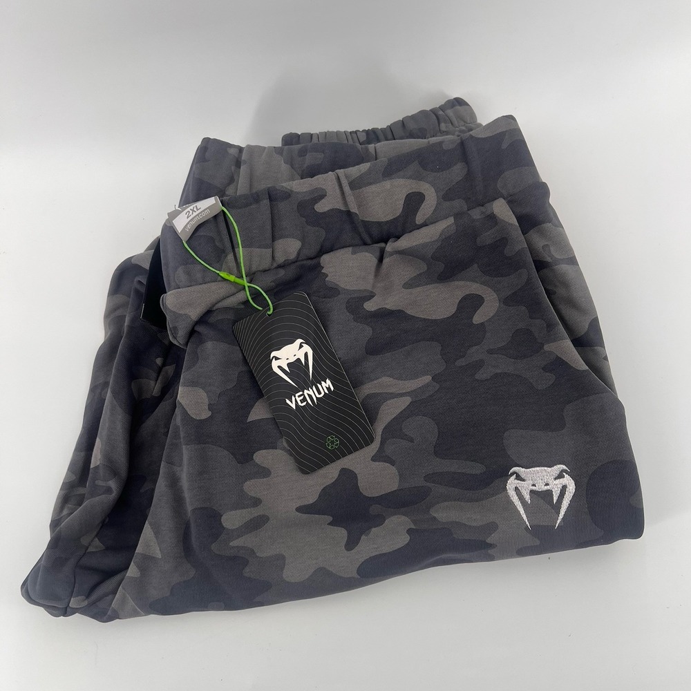 Venum UFC Joggers Size XXL Grey Black MMA Vortex Training Sweatpants NEW - Picture 3 of 12